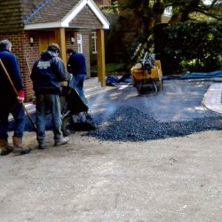 tarmac pile shaped