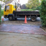 pave block driveway entrance