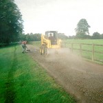 Estate road construction